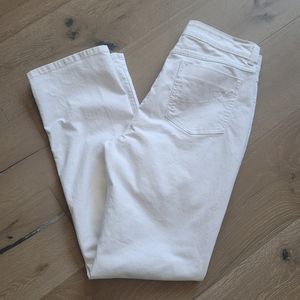Soft Surroundings Cream Straight Leg Pants